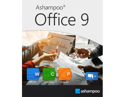 Ashampoo Office 9 ESD, Vollversion, 5 PC