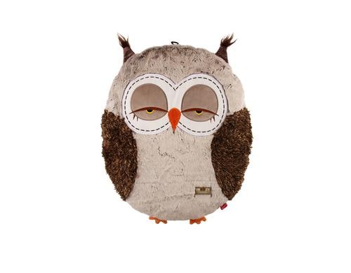 GiGwi Kissen Snoozy Friendz Eule 54 x 48cm, braun