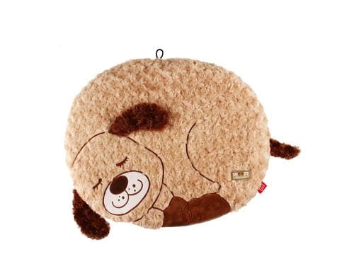 GiGwi Kissen Snoozy Friendz Hund 54 x 48cm, braun