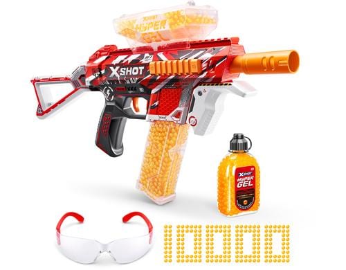 X-Shot Hyper Gel-Blaster Trace Fire mit 10'000 Gelkugeln