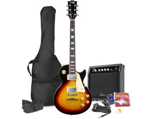 MAX GigKitSB E-Gitarrenset, LP-Style, sunburst