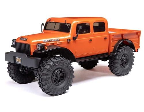 Axial SCX24 Dodge Power Wagon Scale Rock Crawler, 1:24, Orange