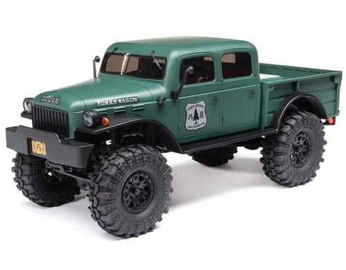 Axial SCX24 Dodge Power Wagon Scale Rock Crawler, 1:24, Grn