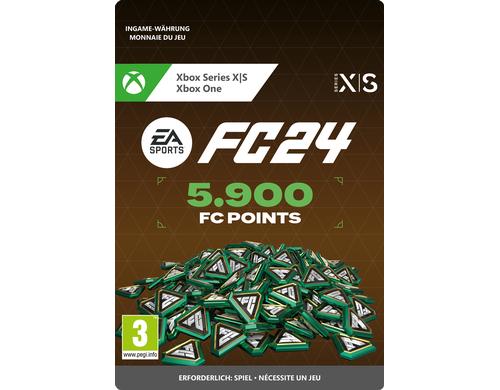 EA Sports FC24: 5900 EA FC24 Points, XSX Xbox One, Xbox Series S/X