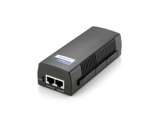 LevelOne POI-3000: High Power PoE Injector PoE bis 30 Watt, (802.3at), Gigabit