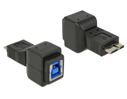 USB3.0 Adapter: B-Buchse zu MicroB-Stecker fr USB3.0 Gerte, bis 5Gbps