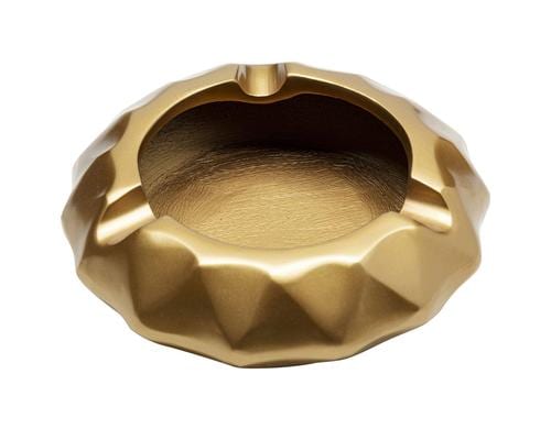 Kare Aschenbecher Avantgarde Gold Grsse: 15x4cm, Metall