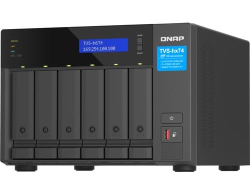 QNAP NAS TVS-h674-i5-32G, 6-bay Intel Core i5-12400 6 cores 2.5GHz, 32GB