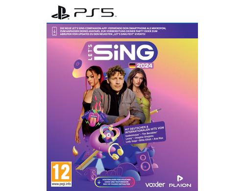 Let's Sing 2024, PS5 Alter: 12+, German Version