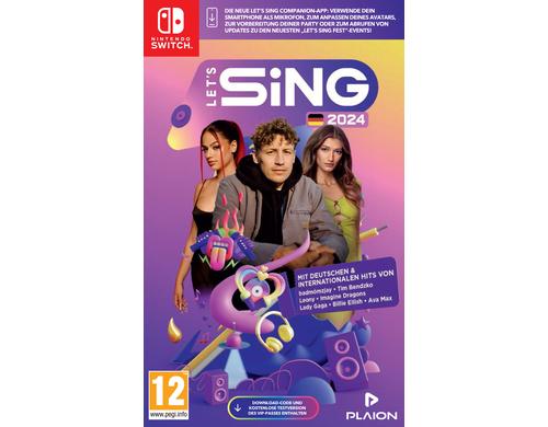 Let's Sing 2024, Switch Alter: 12+, German Version