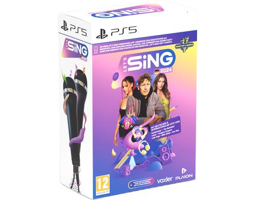 Let's Sing 2024 + 2 Mics, PS5 inkl. 2 Mics, Alter: 12+, German Version