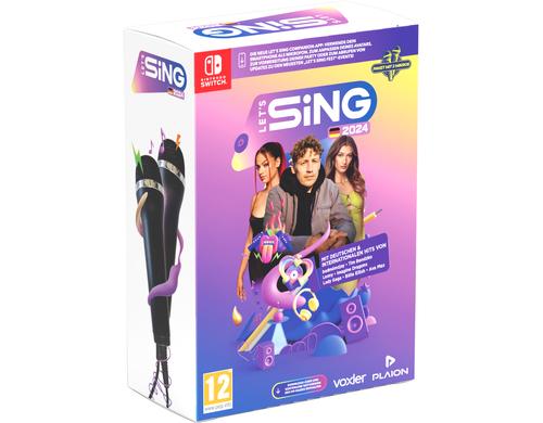 Let's Sing 2024 + 2 Mics, Switch inkl. 2 Mics, Alter: 12+, German Version