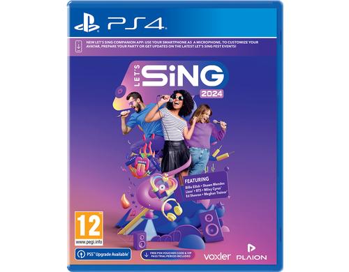 Let's Sing 2024, PS4 Alter: 12+, International Version