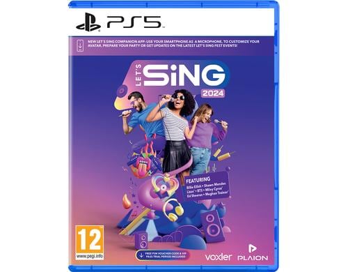 Let's Sing 2024, PS5 Alter: 12+, International Version