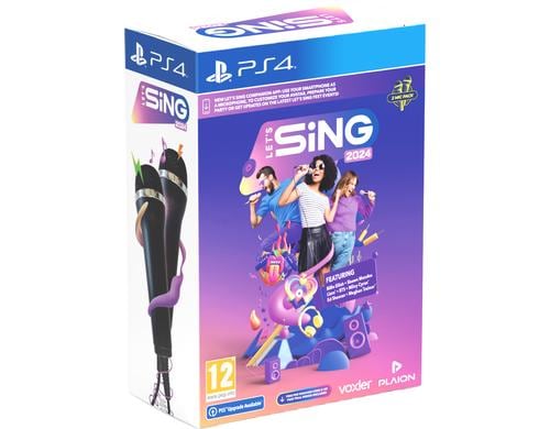 Let's Sing 2024 + 2 Mics, PS4 inkl. 2 Mics, Alter: 12+, Internati Version