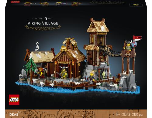 LEGO Wikingerdorf Alter: 18+ Teile: 2103