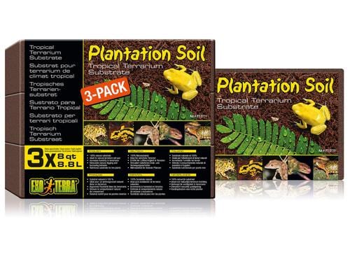 Exo Terra Plantation Soil 3 x 8.8l