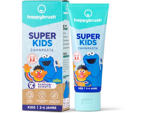 happybrush SuperKids Zahnpasta Kaugummi Geschmack, vegan