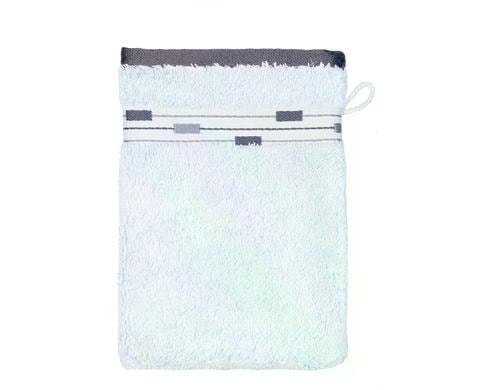 Frottana Waschhandschuh Magic 15x20cm, 100% Baumwolle, Snow