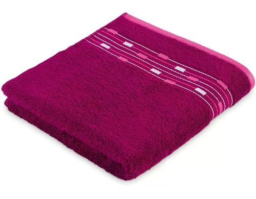 Frottana Handtuch Magic 50x100cm, 100% Baumwolle, Berry