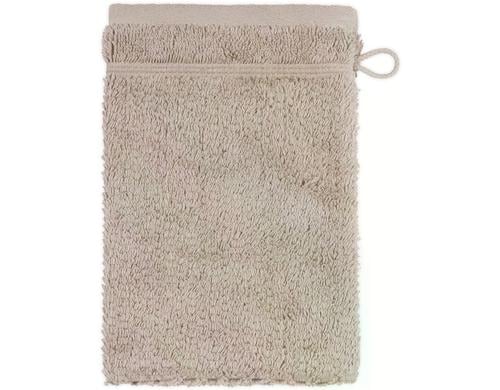 Frottana Waschhandschuh Pearl 15x20cm, 100% Baumwolle, Cashmere