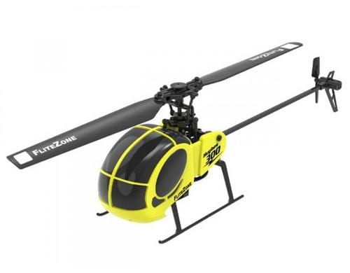 FliteZone Helikopter Hughes 300, gelb 4-Kanal, RTF, 6G