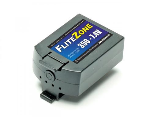 FliteZone RC-Akku LiPo 350mA, 7.4V Ersatzakku zu Bo105 ADAC