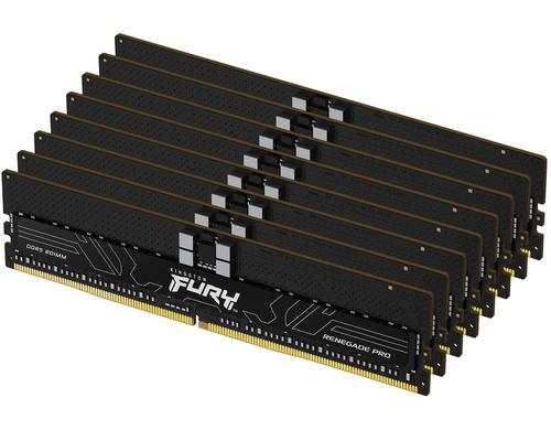 FURY Ren. PRO DDR5 128GB 8Kit 6400MHz R.ECC XMP, 8x 16GB, CL32, 1.4V, 288Pin