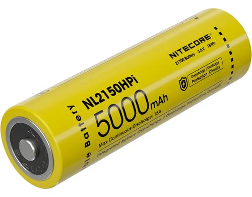 NiteCore 21700 Akku 5000mAh NL2150HPi 15A 