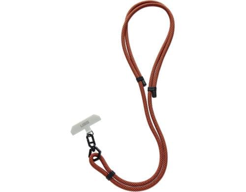 UAG Civilian Crossbody Slim Lanyard Universal, Rust/Black