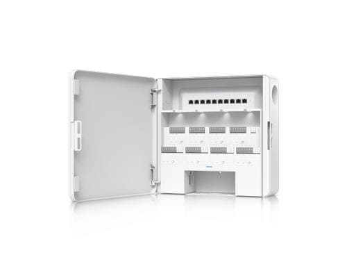 Ubiquiti UniFi Enterprise Access Hub EAH-8 Trkontroller, fr bis 8 Tren, Backup Bat.