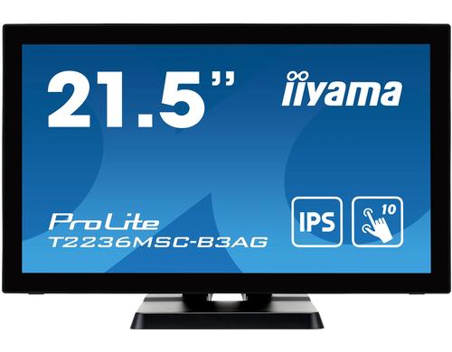 iiyama T2236MSC-B3AG 21.5 IPS 1920x1080, VGA, DVI, HDMI, 215cd/m