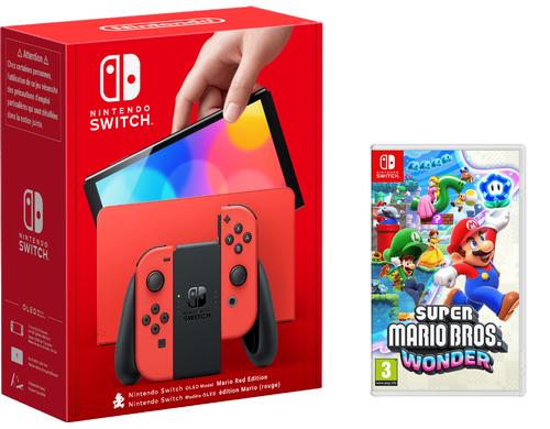 Nintendo Switch Mario Ed. mit Mario Wonders Alter: 3+ mit Spiel Mario Wonders