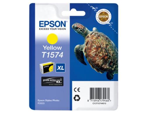 Tinte Epson T157440, yellow Stylus Photo R3000, 26ml