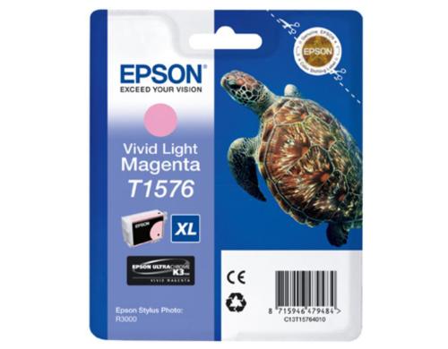 Tinte Epson T157640, light magenta Stylus Photo R3000, 26ml