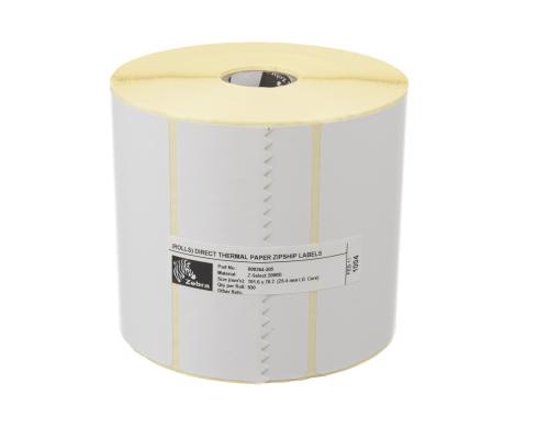 Zebra Etikette Thermo Direkt, 102x76mm 1 Rolle, Z-select 2000D