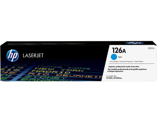 HP Toner 126A - Cyan (CE311A) Seitenkapazitt ~ 1'000 Seiten