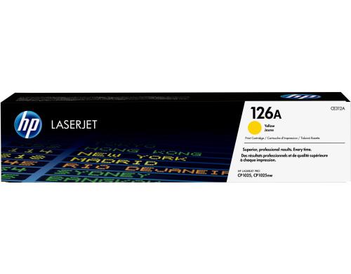 HP Toner 126A - Yellow (CE312A) Seitenkapazitt ~ 1'000 Seiten