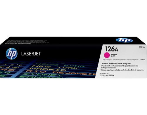 HP Toner 126A - Magenta (CE313A) Seitenkapazitt ~ 1'000 Seiten