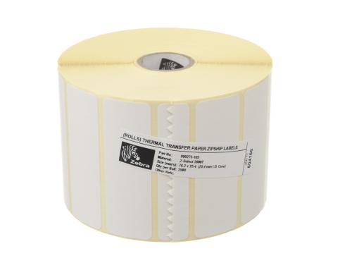 Zebra Etikette Thermo Transfer, 76x25mm 1x Rolle, Z-select 2000T