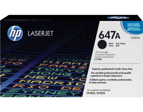 HP Toner 647A - Black (CE260A) Seitenkapazitt ~ 8'500 Seiten