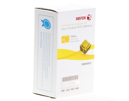 Xerox Color Stix 108R00933, yellow 2 Stk. ColorQube 8570, 2200 Seiten