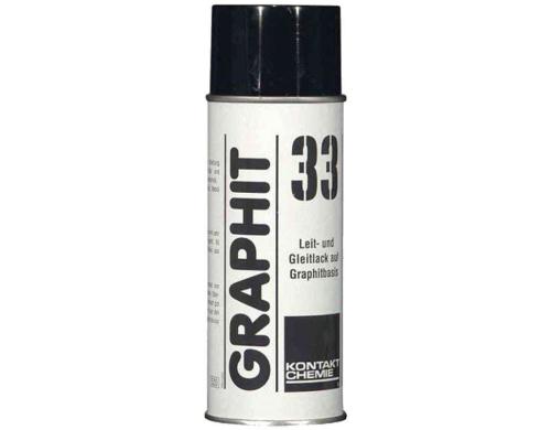 Kontakt Chemie Graphit 33 Schwarzer leitfhiger Graphitlack, 200ml,