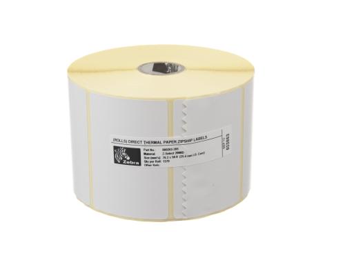 Zebra Etikette Thermo Direkt, 76x51mm 1 Rolle, Z-select 2000D