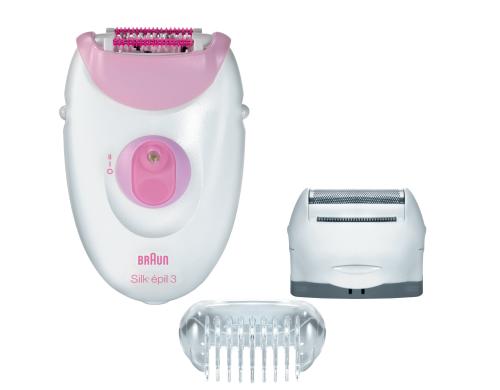 Braun Epilierer Silk-pil 3 Legs&Body 3270 20-Pinzettensystem, SoftLift Tips