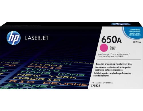 HP Toner 650A - Magenta (CE273A) Seitenkapazitt ~ 15'000 Seiten