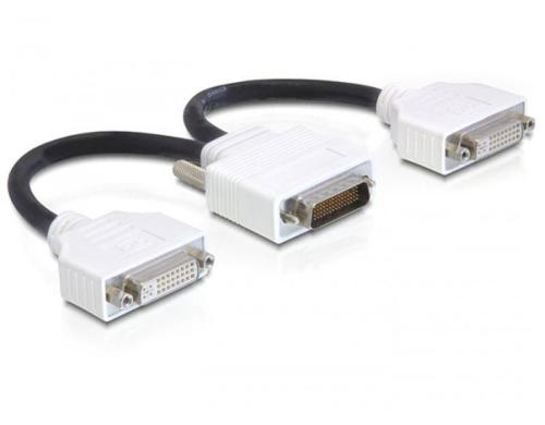 Delock DMS-59 zu 2x DVI Adapter, 20cm 