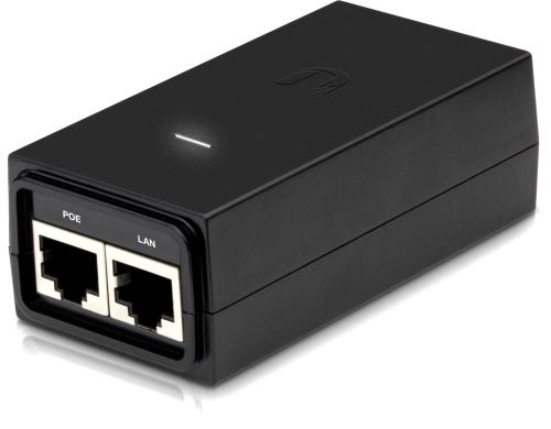 Ubiquiti Passive PoE Injector: 24V, 12W fr 24V PoE 100Mbps Endgerte, mit CH-Kabel