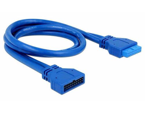 Delock 82943 USB 3.0 Pinheader Verlngerung Stecker / Buchse, Kabellnge 45 cm.