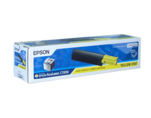 Toner yellow zu Epson AcuLaser CX11N 4000 Seiten @5% Deckung farbig